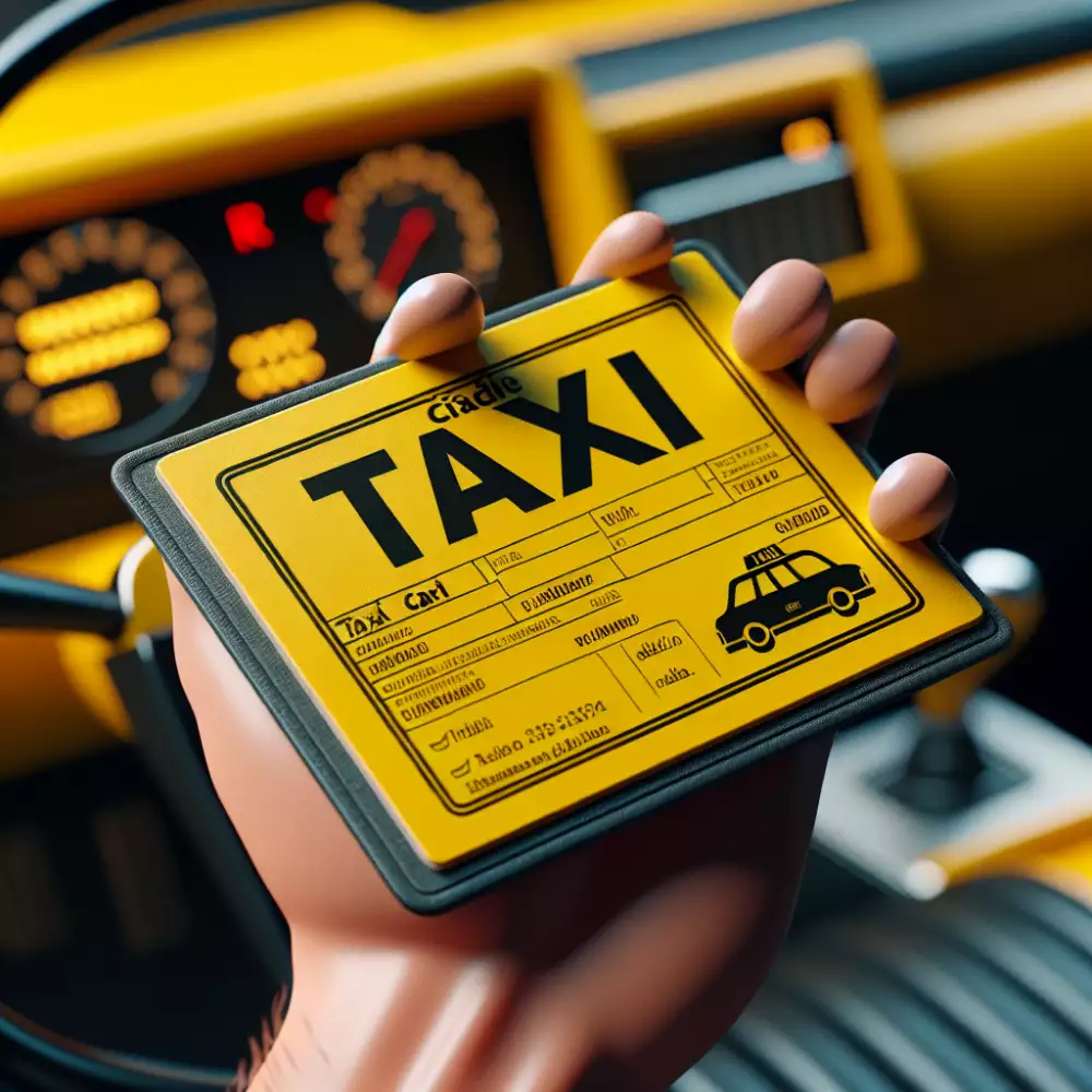 Zluta Karta Ridice Taxi